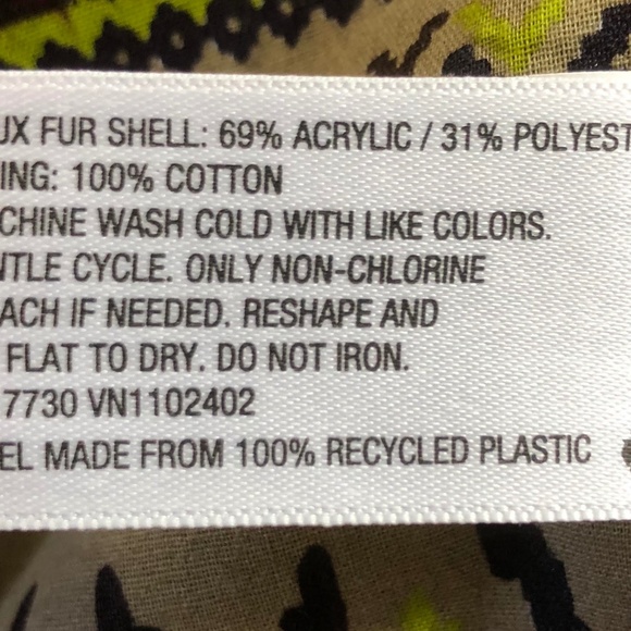 🆕NEW Mossimo Womens Faux Fur Open Vest Sz XS - Picture 7 of 7